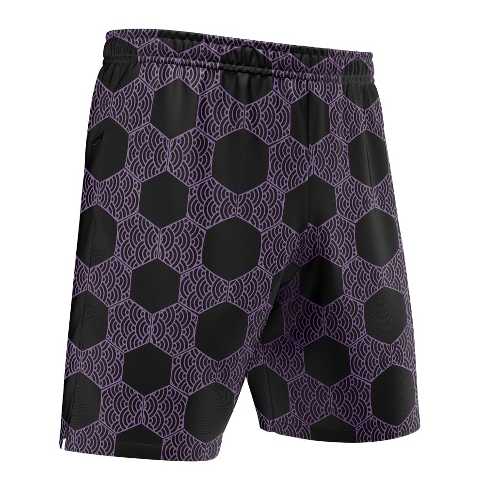 Kokushibo Demon Slayer Versatile Shorts - Image 2