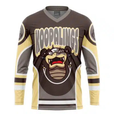 Koopalings Morton Koopa Jr Super Mario Bros Hockey Jersey