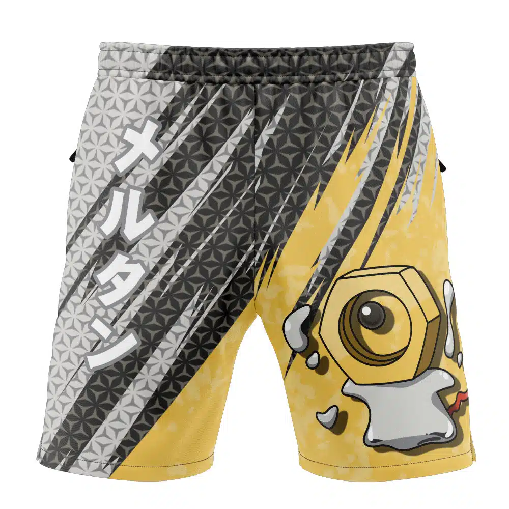 Meltan Attack Pokemon Versatile Shorts