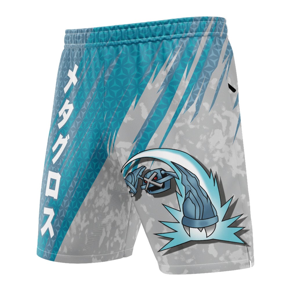 Metagross Attack Pokemon Versatile Shorts - Image 2