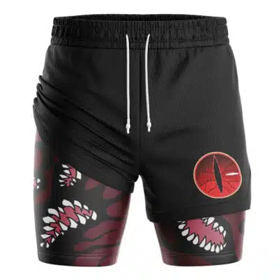 Muzan Kibutsuji Demon Slayer 2-in-1 Performance Shorts