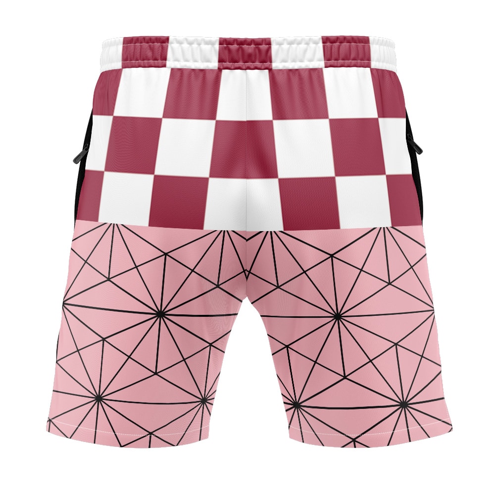 Nezuko Kamado Demon Slayer Versatile Shorts - Image 3