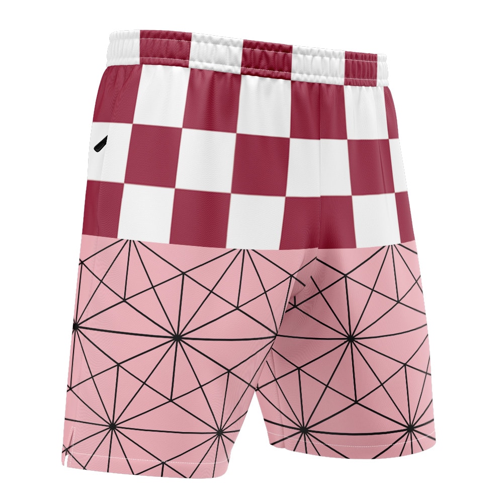 Nezuko Kamado Demon Slayer Versatile Shorts - Image 4