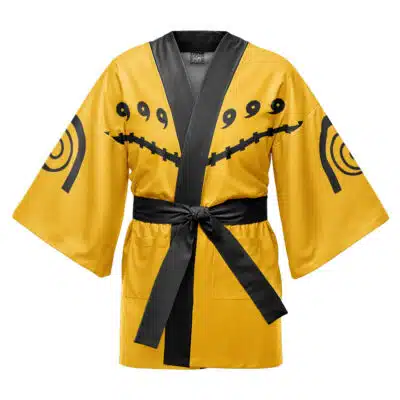Nine-Tails Chakra Mode Shippuden Happi Coat Kimono