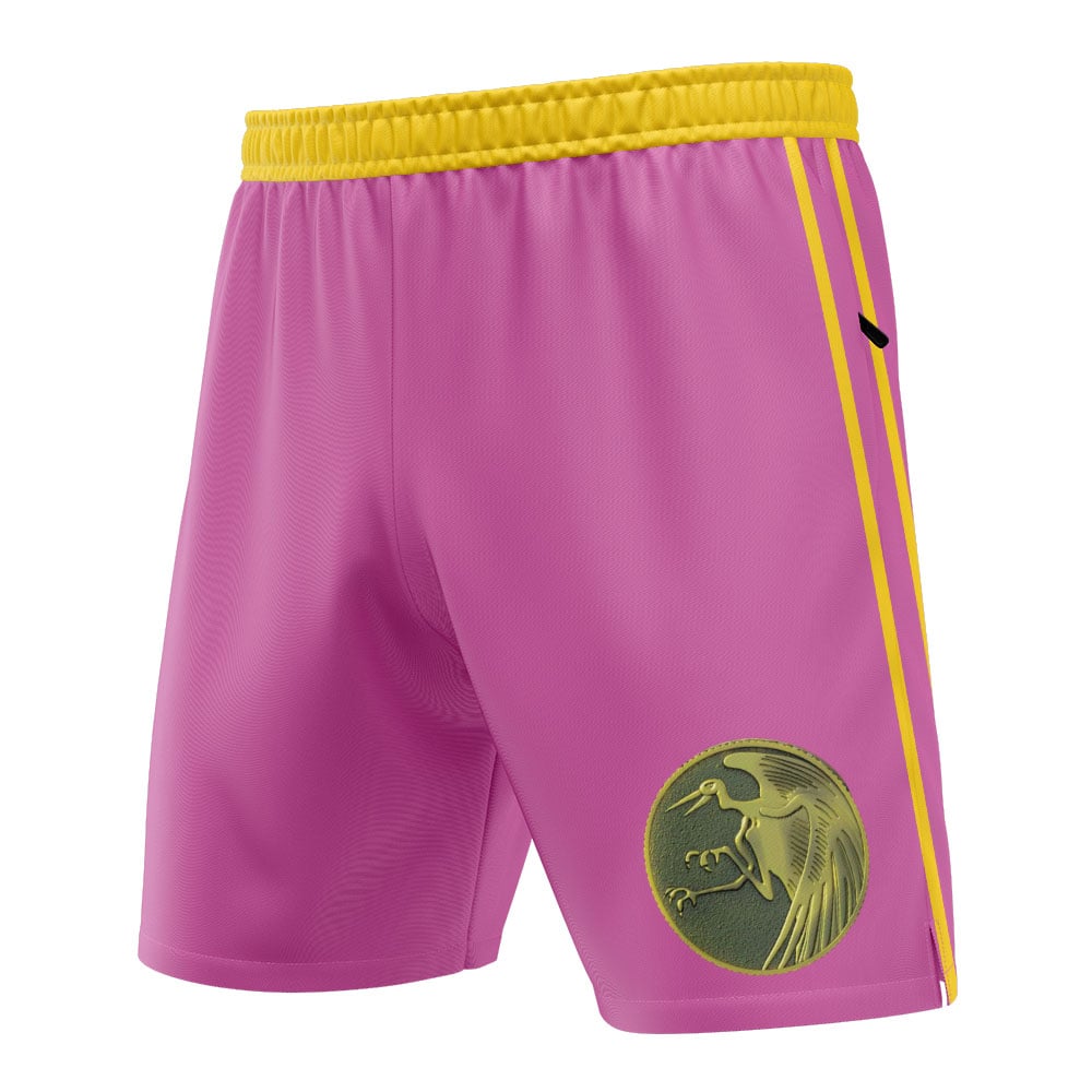 Pink Ranger Ninjetti Rangers Versatile Shorts - Image 3