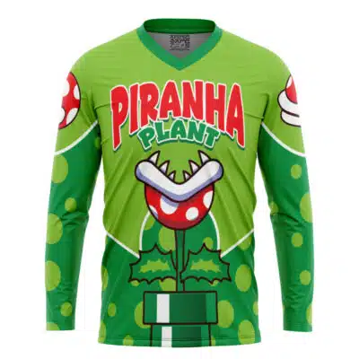 Piranha Plants Piranha Super Mario Bros Hockey Jersey