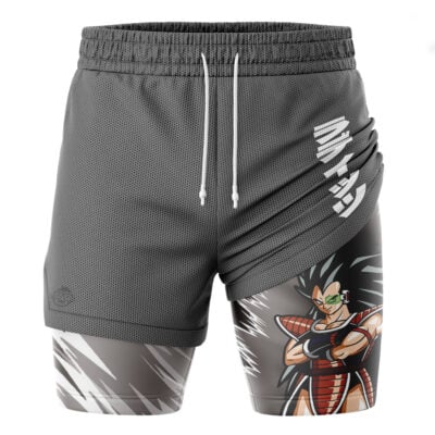 Raditz Dragon Ball Z 2-in-1 Performance Shorts