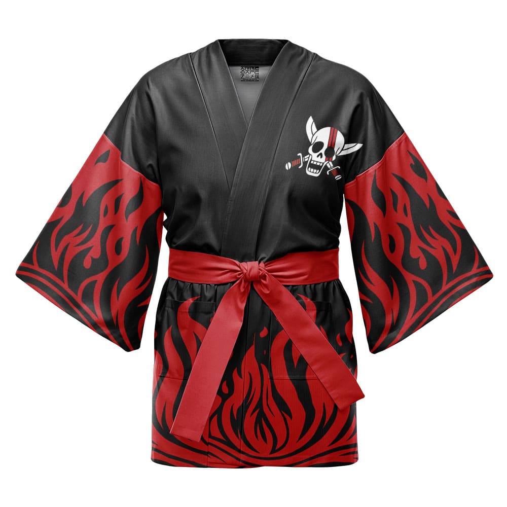 Red Hair Pirates V2 One Piece Happi Coat Haori Kimono