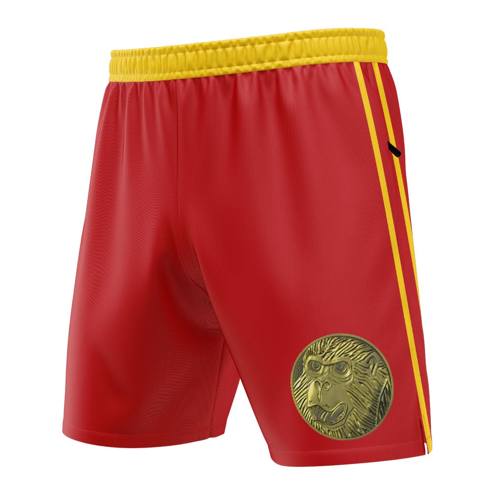 Red Ranger Ninjetti Rangers Versatile Shorts - Image 3