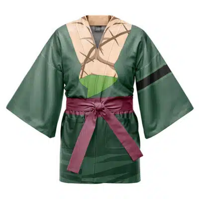 Roronoa Zoro One Piece Happi Coat Haori Kimono
