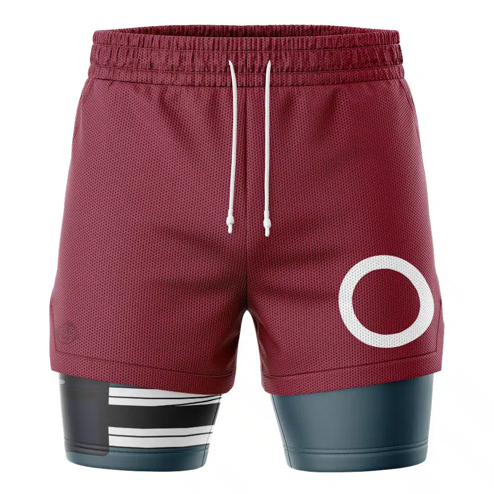 Sakura Haruno Cosplay Shippuden 2-in-1 Performance Shorts