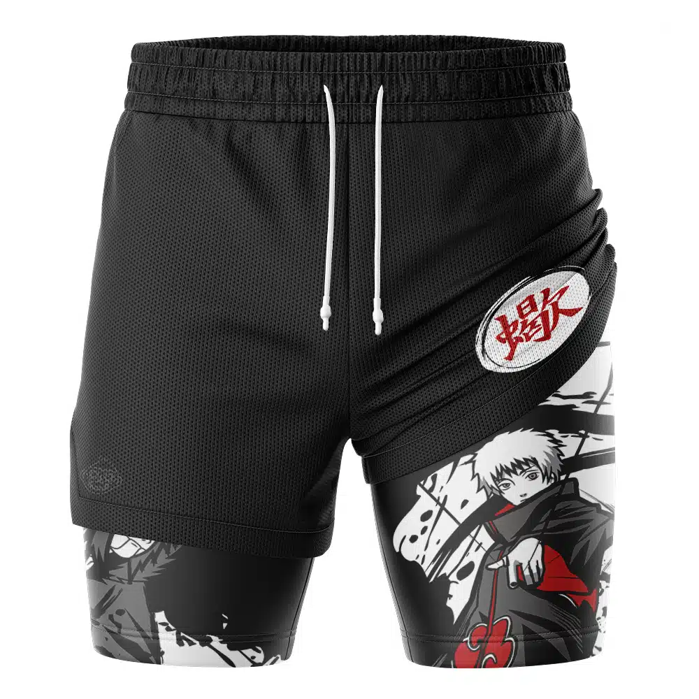 Sasori Akatsuki 2-in-1 Performance Shorts