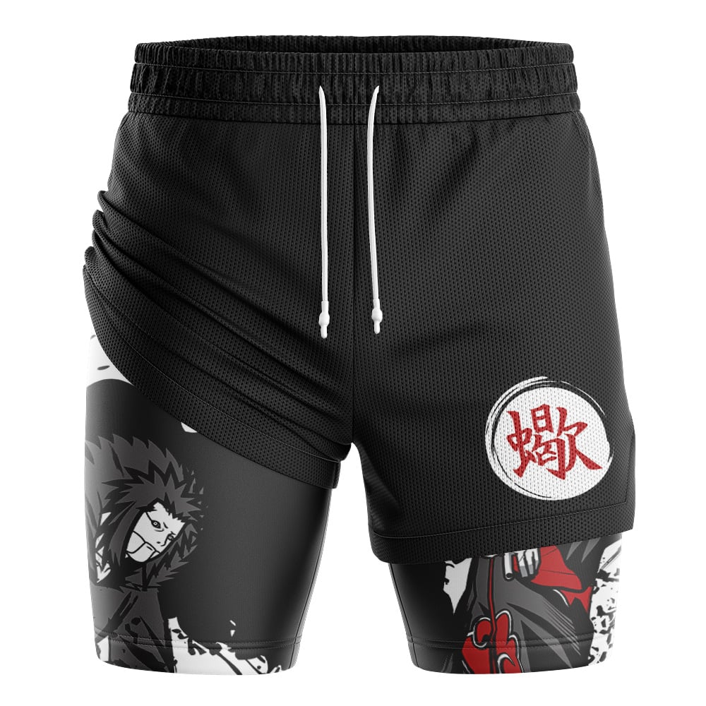 Sasori Akatsuki 2-in-1 Performance Shorts - Image 3