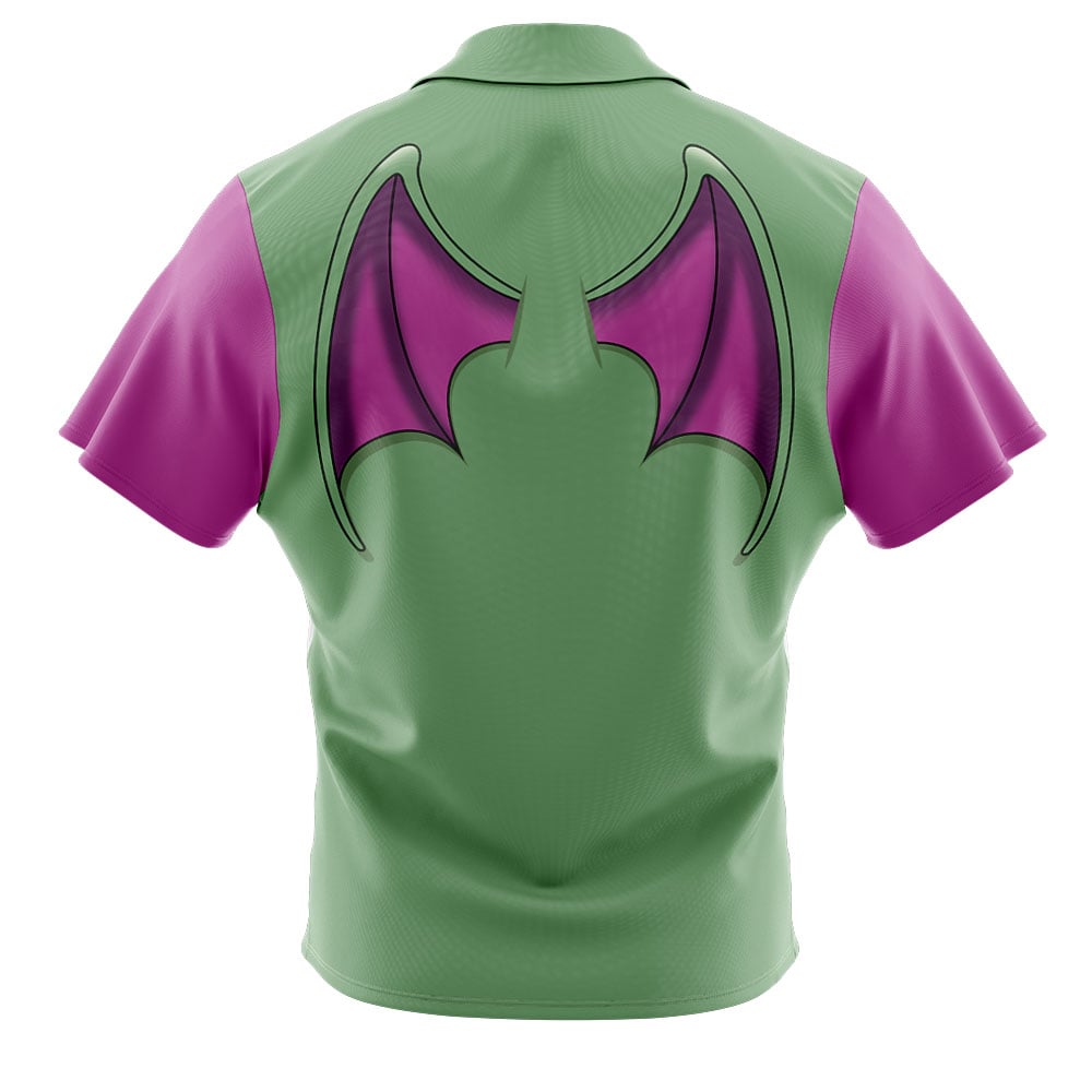 Shiny Dragonite Pokemon Button Up Hawaiian Shirt - Image 2