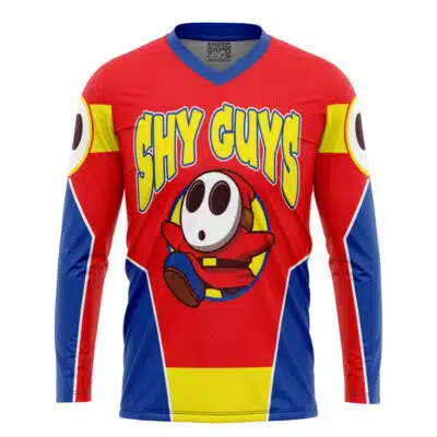 Shy Guys Shy Guy Super Mario Bros Hockey Jersey