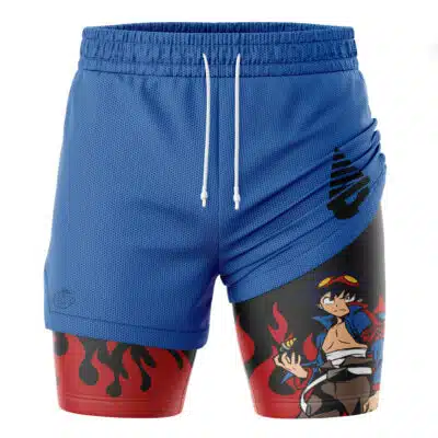 Simon V2 Gurren Lagann 2-in-1 Performance Shorts