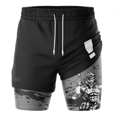Solid Snake Metal Gear 2-in-1 Performance Shorts