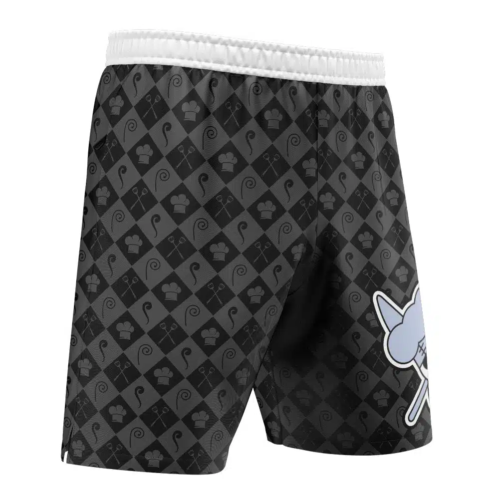 Straw Hats Sanji One Piece Versatile Shorts - Image 4