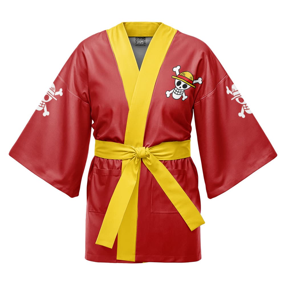 Strawhats Luffy One Piece Happi Coat Haori Kimono