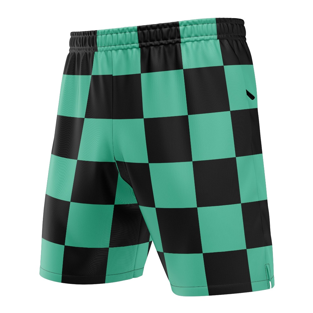 Tanjiro Kamado Demon Slayer Versatile Shorts - Image 2