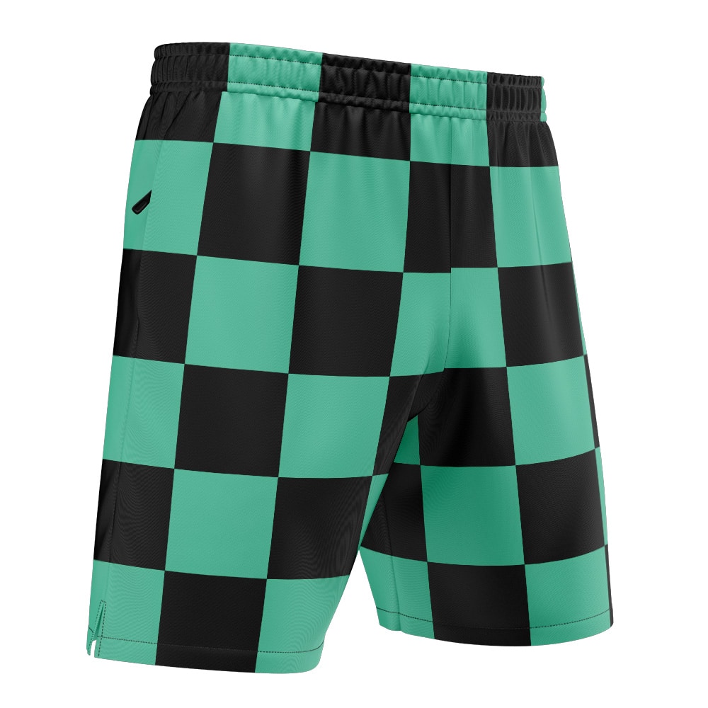 Tanjiro Kamado Demon Slayer Versatile Shorts - Image 4