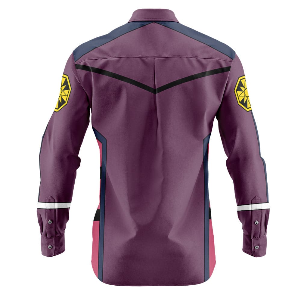 Third High School The Irregular at Magic High School Long Sleeve Button Up Shirt - Image 2