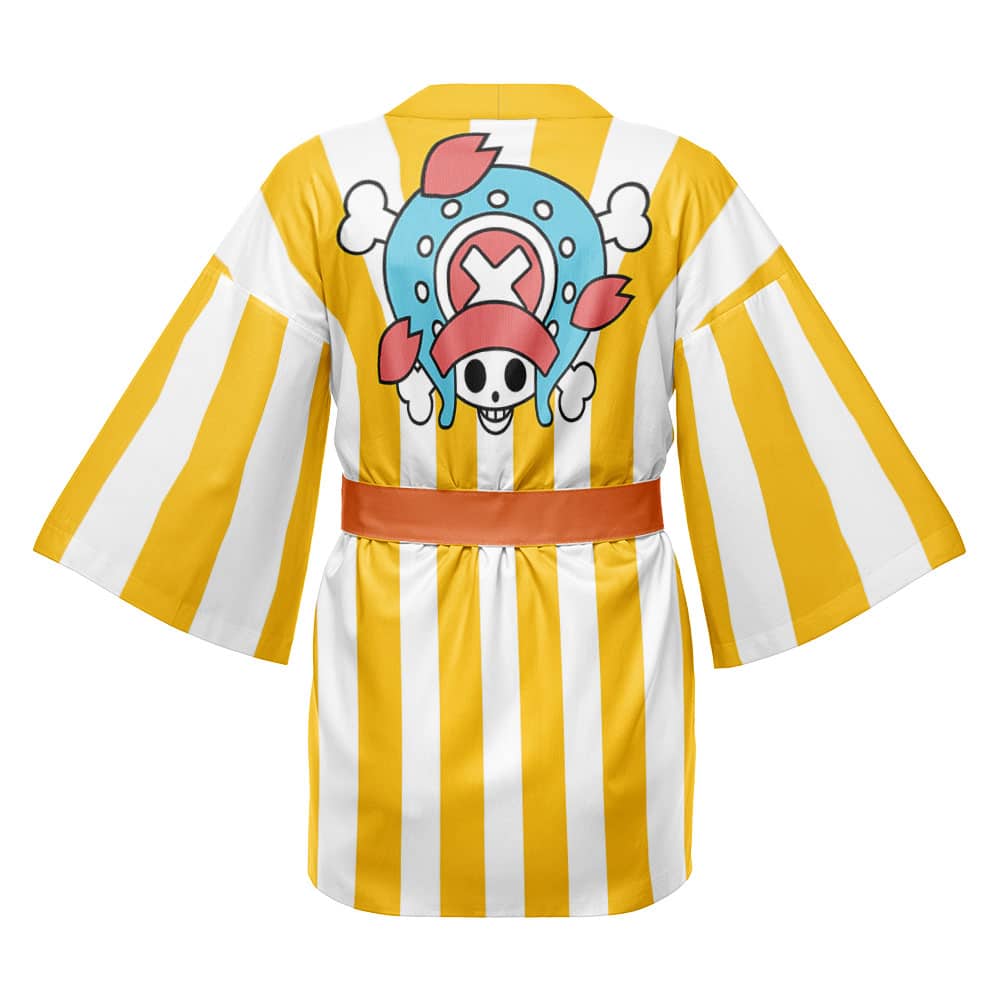 Tony Tony Chopper Time Skip One Piece Happi Coat Haori Kimono - Image 2
