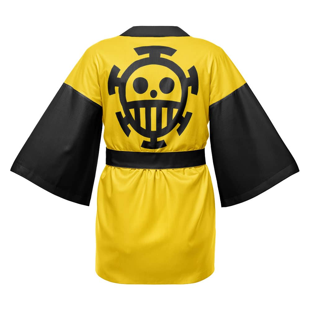 Trafalgar D. Water Law V2 One Piece Happi Coat Haori Kimono - Image 2