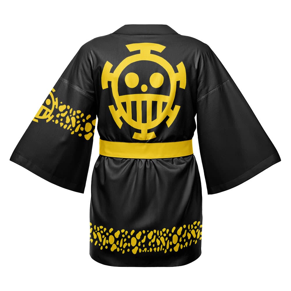 Trafalgar Law Punk Hazard One Piece Happi Coat Haori Kimono - Image 2