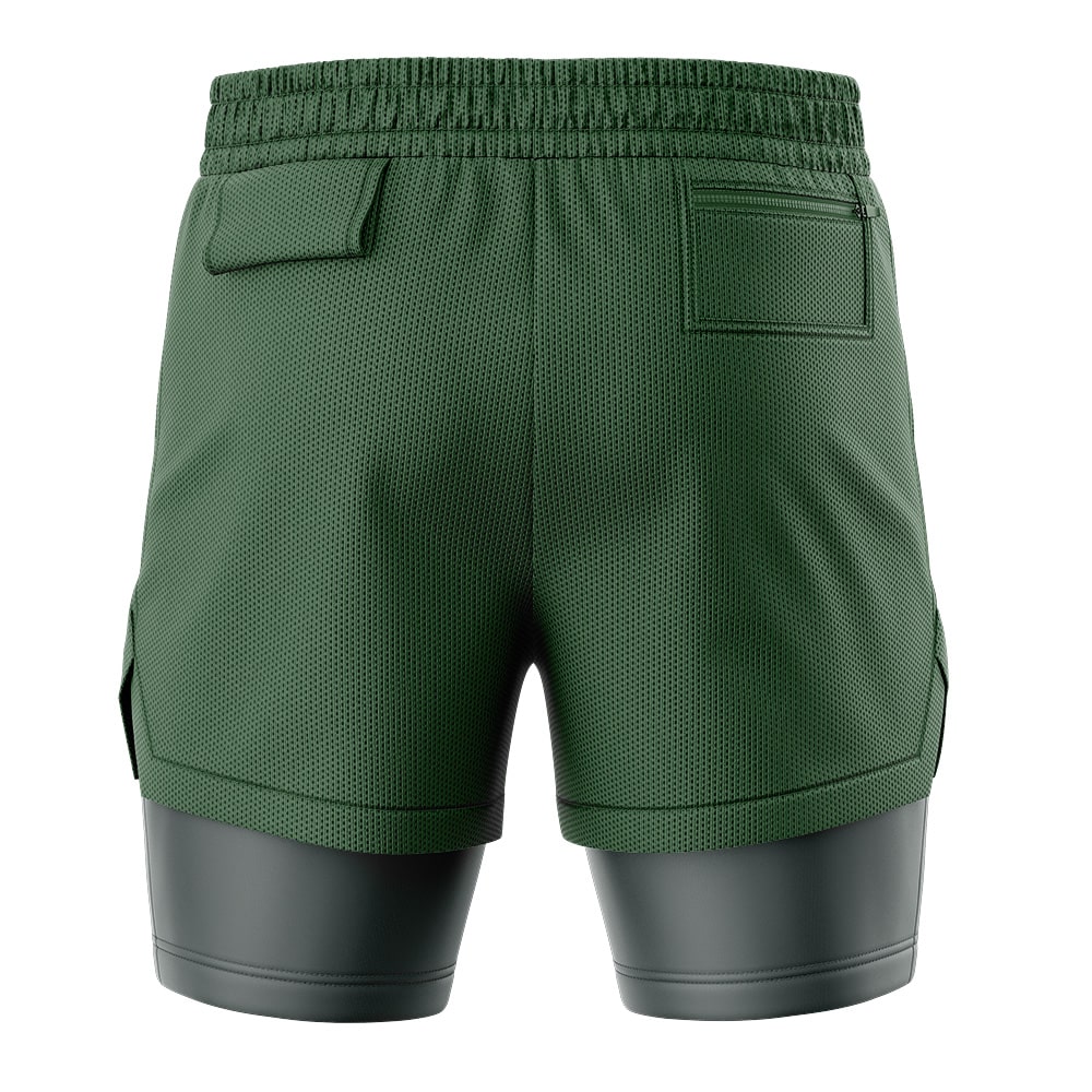 Tsunade Shippuden 2-in-1 Performance Shorts - Image 4