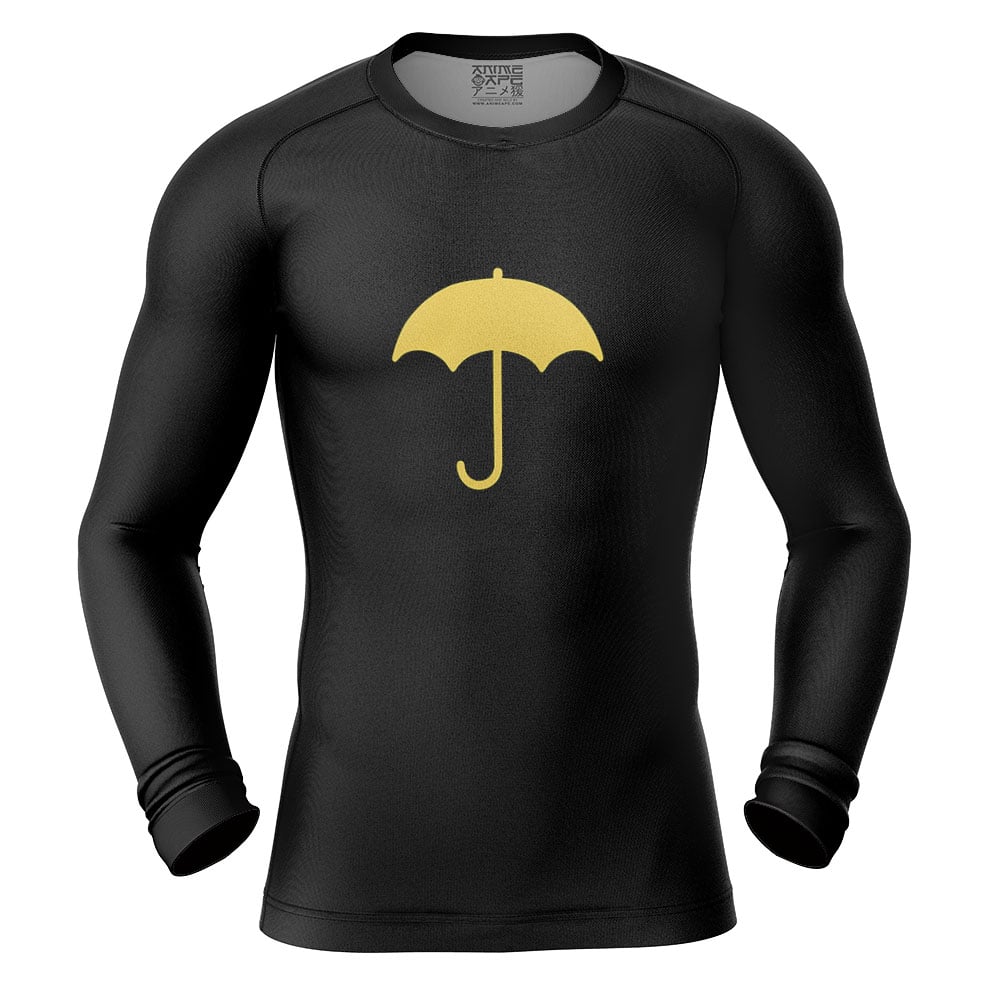 Unji Zuma Dandadan Long Sleeve Rash Guard Compression Shirt