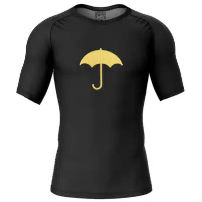 Unji Zuma Dandadan Short Sleeve Rash Guard Compression Shirt