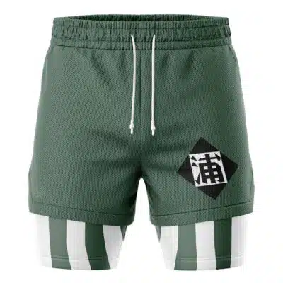 Urahara Kisuke V2 Bleach 2-in-1 Performance Shorts