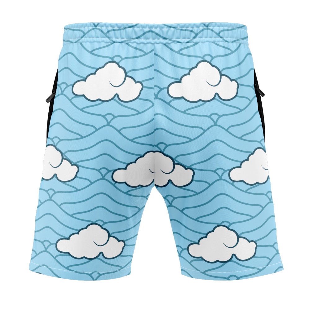 Sakonji Urokodaki Demon Slayer Versatile Shorts - Image 4
