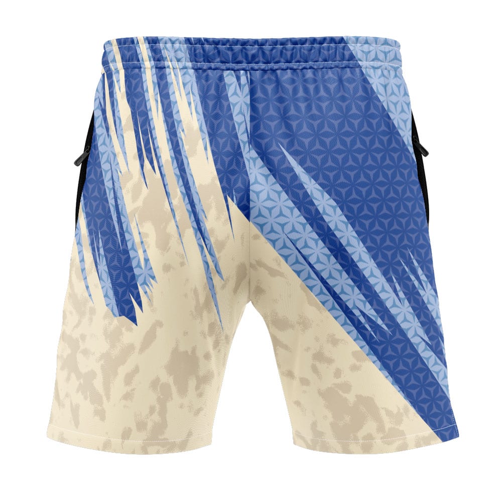 Wartortle Attack Pokemon Versatile Shorts - Image 3