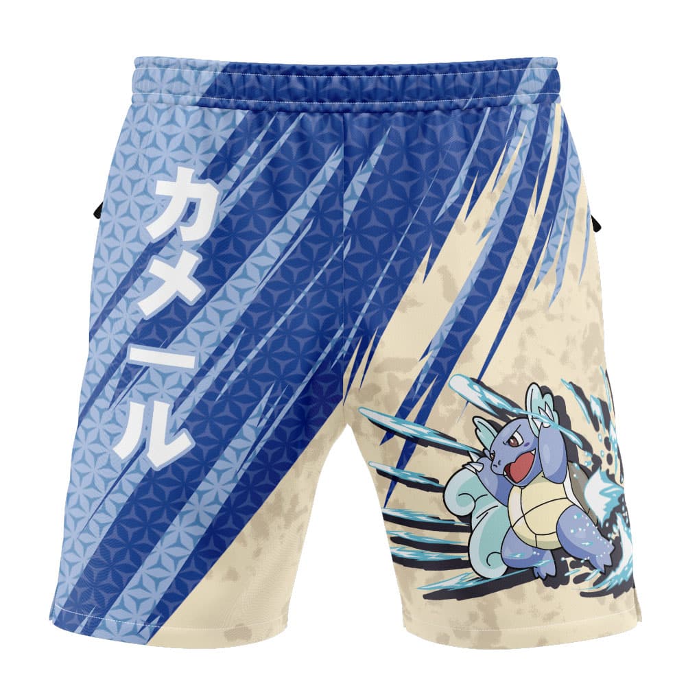 Wartortle Attack Pokemon Versatile Shorts