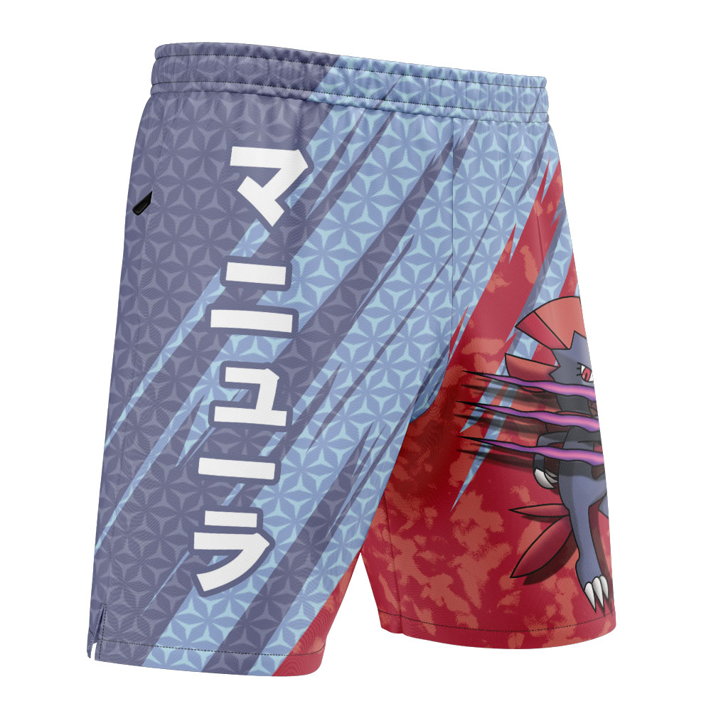 Weavile Attack Pokemon Versatile Shorts - Image 4