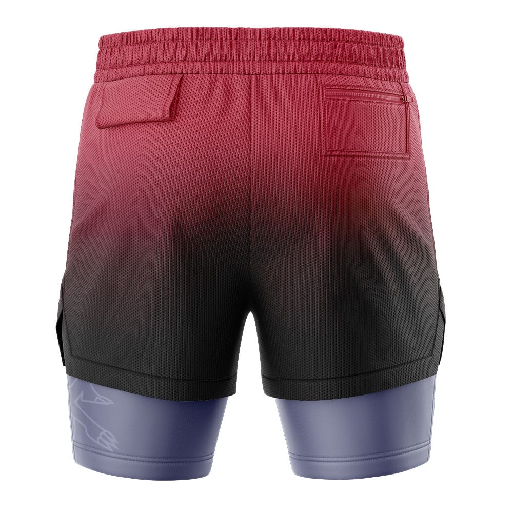 Weavile Pokemon 2-in-1 Performance Shorts - Image 4