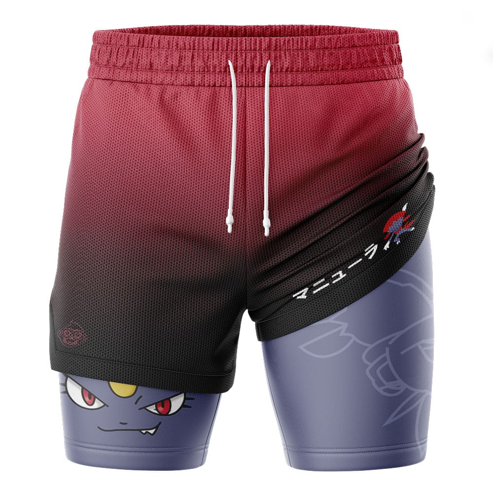 Weavile Pokemon 2-in-1 Performance Shorts - Image 3