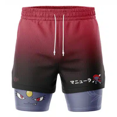Weavile Pokemon 2-in-1 Performance Shorts