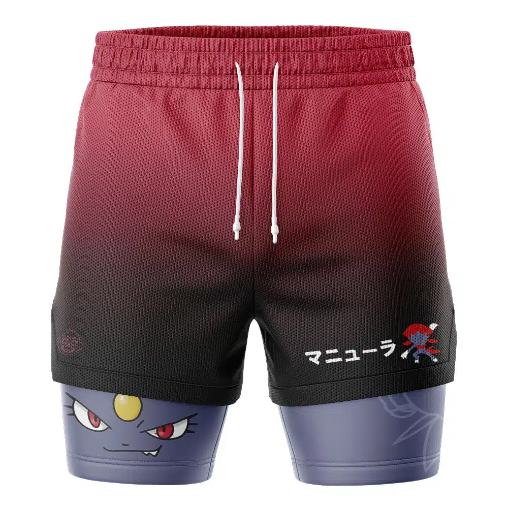 Weavile Pokemon 2-in-1 Performance Shorts