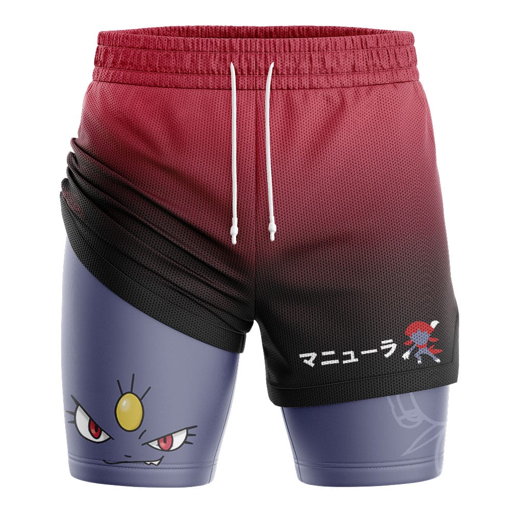 Weavile Pokemon 2-in-1 Performance Shorts - Image 2