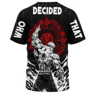 Who Decided That Escanor Seven Deadly Sins T-Shirt