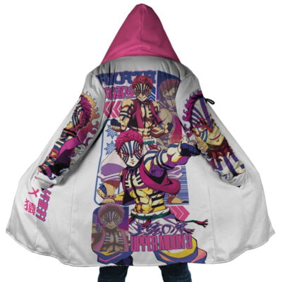 Akaza V2 Demon Slayer Streetwear Dream Cloak Coat