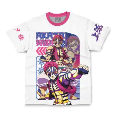 Akaza V2 Demon Slayer Streetwear T-Shirt