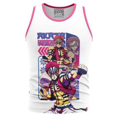 Akaza V2 Demon Slayer Streetwear Tank Top