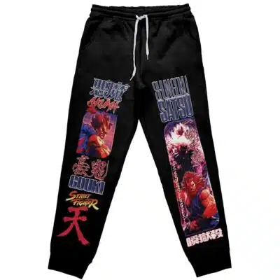 Akuma V2 Street Fighter Streetwear Sweatpants