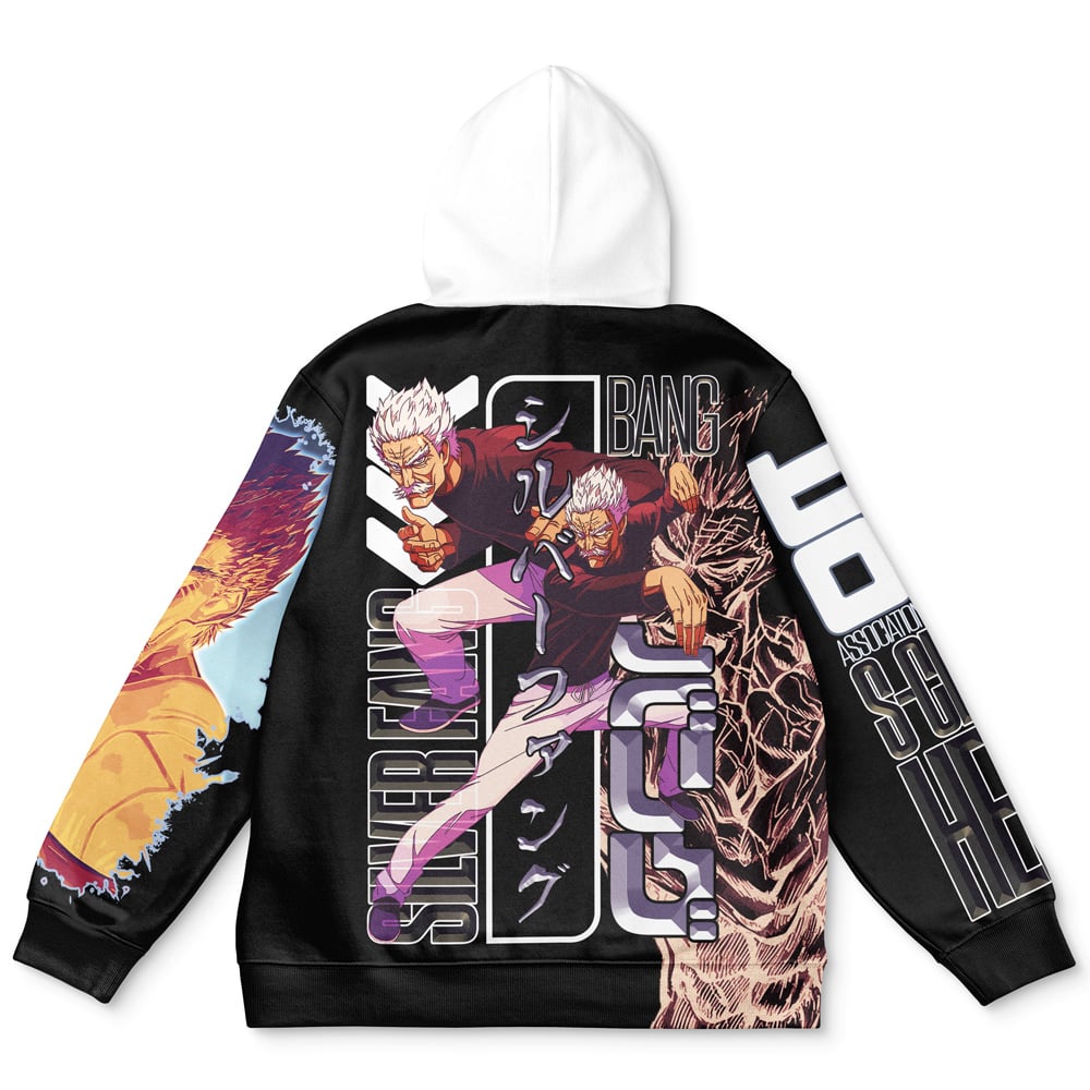 Silver Fang Bang One Punch Man Streetwear Hoodie