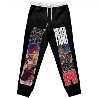 Silver Fang Bang One Punch Man Streetwear Sweatpants
