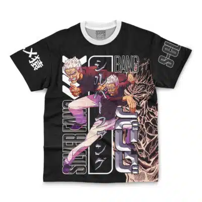Silver Fang Bang One Punch Man Streetwear T-Shirt